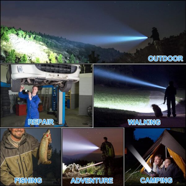 20000mAh USB Rechargeable Flashlight4 20000mAh USB Rechargeable Flashlight4