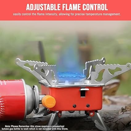 41+XpMS2O-L Portable Gas Camping Stove পোর্টেবল গ্যাস ক্যাম্পিং স্টোভ