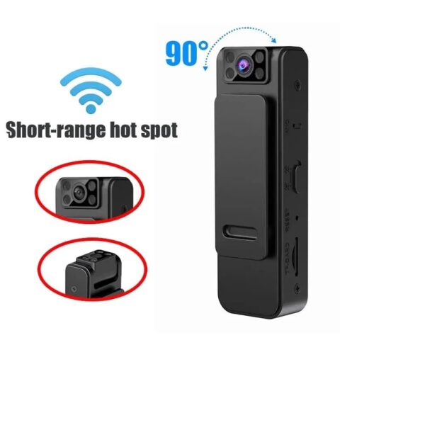 L8 Mini 1080P Body Camera with Night Vision