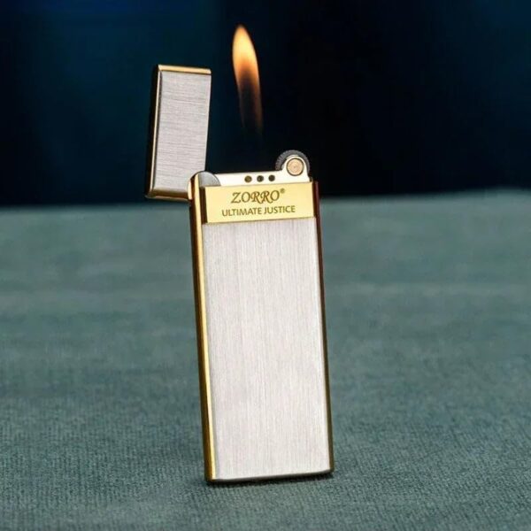 Zorrow Ultimate Justice Premium Metal Windproof Classic Flame Lighter