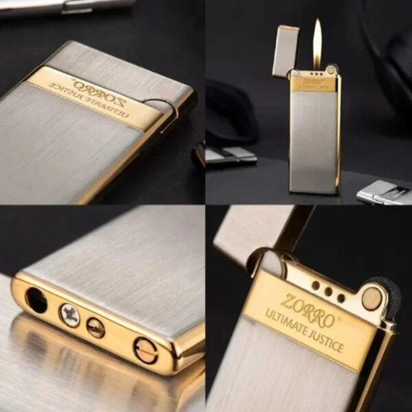 Zorrow Ultimate Justice Premium Metal Windproof Classic Flame Lighter