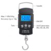 Portable Electronic Digital Weighing Plastic Hanging Scale 50 G পোর্টেবল ইলেকট্রনিক ডিজিটাল প্লাস্টিক হ্যাংগিং স্কেল 50G