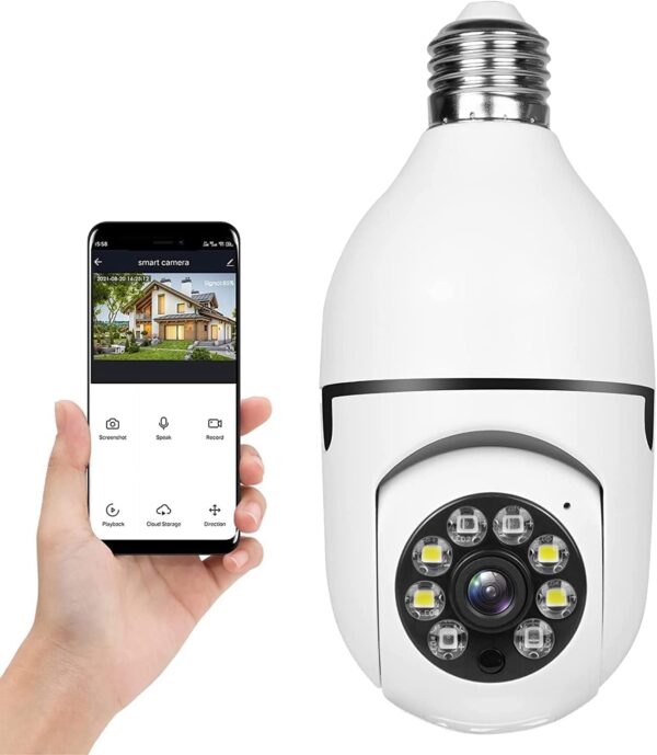 E27-Q165-1 Bulb Wi-Fi IP Camera E27-Q165-1 বাল্ব Wi-Fi IP ক্যামেরা