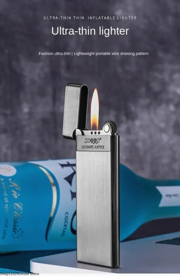 Zorrow Ultimate Justice Premium Metal Windproof Classic Flame Lighter