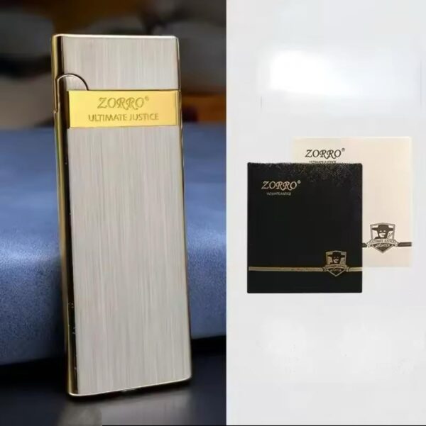 Zorrow Ultimate Justice Premium Metal Windproof Classic Flame Lighter