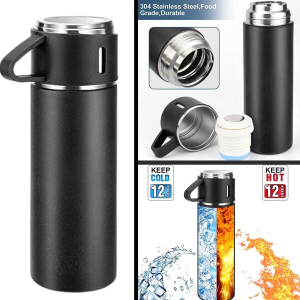 Stainless Steel  Vaccum Water Flask স্টেইনলেস স্টিল পানির ফ্লাস্ক