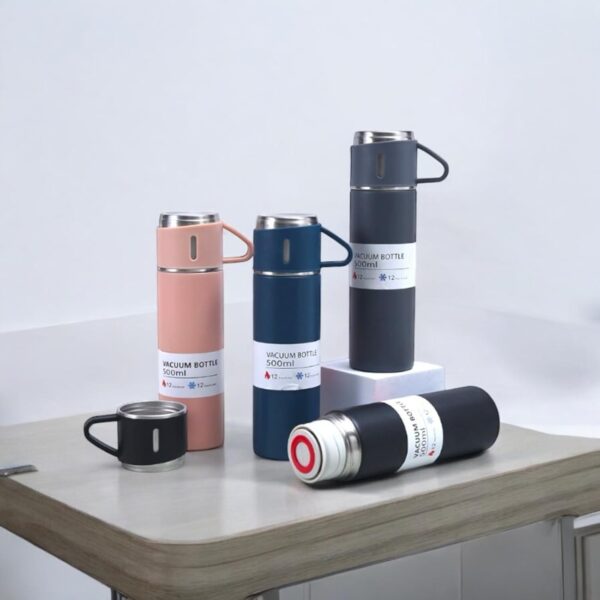 Stainless Steel  Vaccum Water Flask স্টেইনলেস স্টিল পানির ফ্লাস্ক