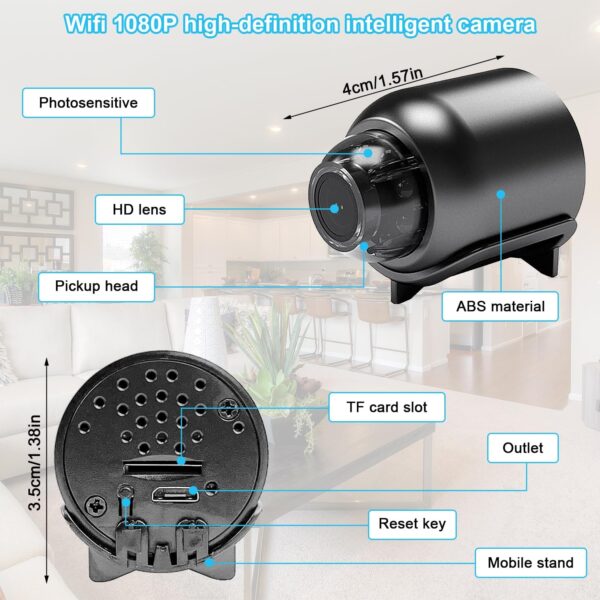 Wireless Home Security Night Vision Camera ওয়্যারলেস হোম সিকিউরিটি নাইট ভিশন ক্যামেরা