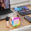 K-12 Portable Wireless Karaoke Mic with Built-in Speaker