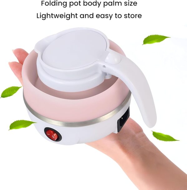 Portable Travel Electric Kettle 0.6L ০.৬ লিটার পোর্টেবল ট্রাভেল ইলেকট্রিক কেটলি