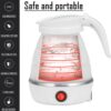 Portable Travel Electric Kettle 0.6L ০.৬ লিটার পোর্টেবল ট্রাভেল ইলেকট্রিক কেটলি