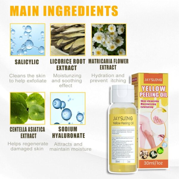 Dark Skin Yellow Peeling Oil2