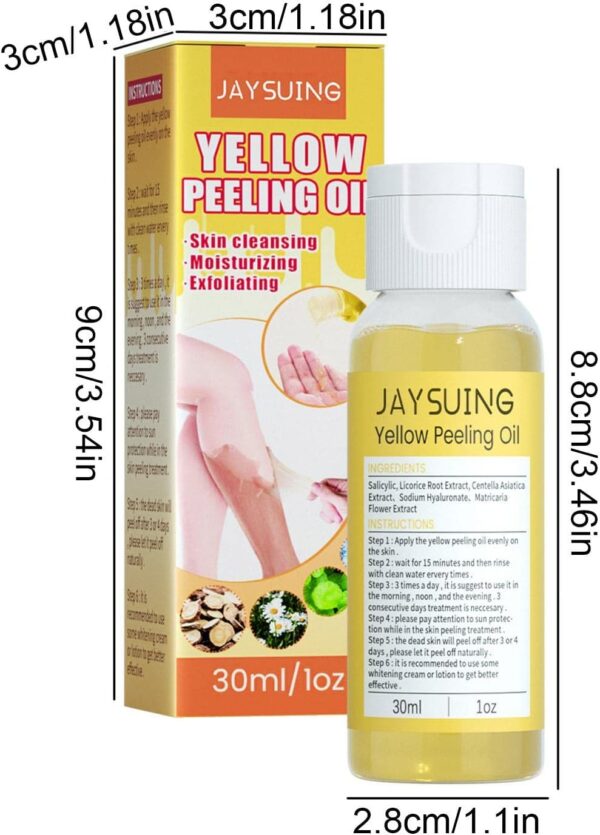 Dark Skin Yellow Peeling Oil3