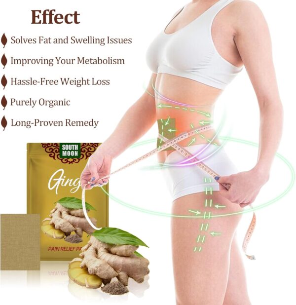 10Pcs Lymphatic Healing Ginger Patchm4