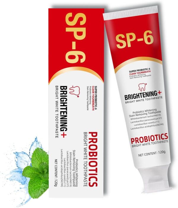 SP-6 Ultra Whitening Probiotic Toothpaste