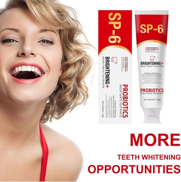 SP-6 Ultra Whitening Probiotic Toothpaste2