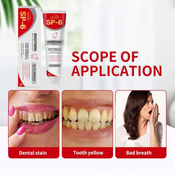 SP-6 Ultra Whitening Probiotic Toothpaste3