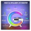 G Shaped Wireless Speaker Atmosphere Lamp জি আকৃতির ওয়্যারলেস স্পিকার অ্যাটমোস্ফিয়ার ল্যাম্প