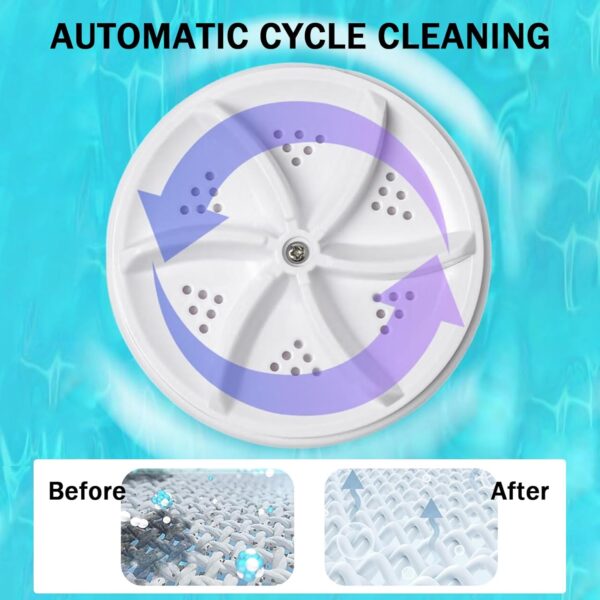 K-2 Ultrasonic Portable Washing Machine