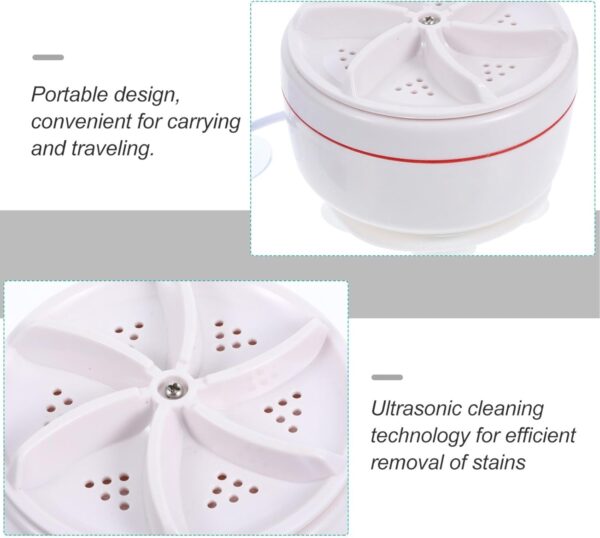K-2 Ultrasonic Portable Washing Machine