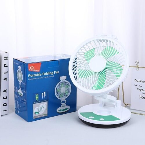 USB Rechargeable Foldable Desk Fan