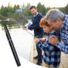 MINI POCKET PEN FISHING ROD POLE