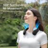 Rechargeable Neck Fan – Portable Hands-Free Cooling Fan