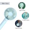 Mini Handy Fan – Portable USB Rechargeable Handheld Cooling Fan