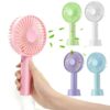 Mini Handy Fan – Portable USB Rechargeable Handheld Cooling Fan