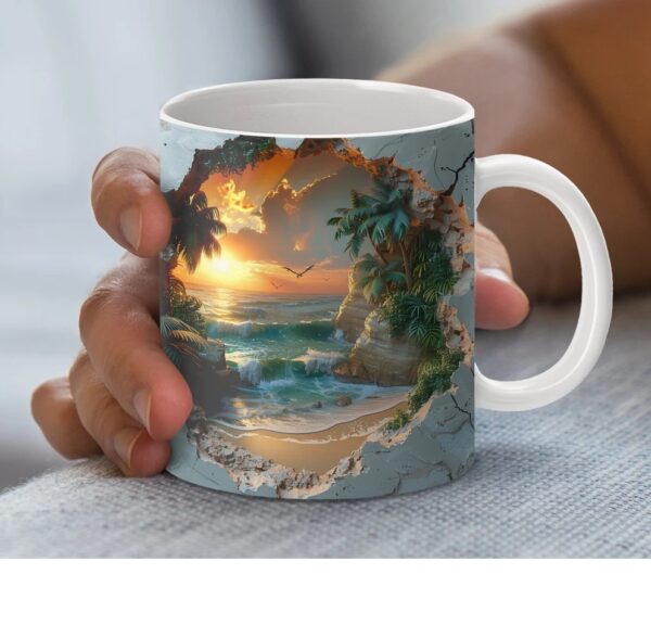 3d mug3 3D Design Ceramic Mug