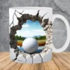 3d mug6 3D Design Ceramic Mug