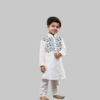 Premium Father & Son Matching Cotton Panjabi Set – Stylish Printed Family Ethnic Wear for Eid & Special Occasions