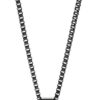 Stainless Steel Ayat Ul Kursi 3D Bar Pendant Necklace